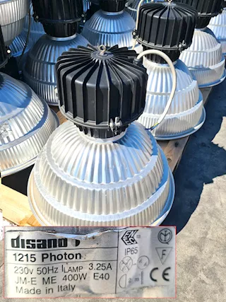 Fari industriali a campana usati, marca Disano mod - Foto 4