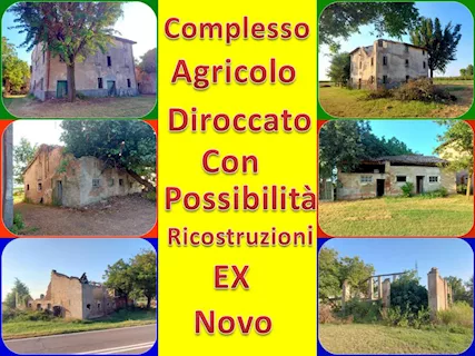 COMPLESSO AGRICOLO DIROCCATO Possibili Ricostruzioni