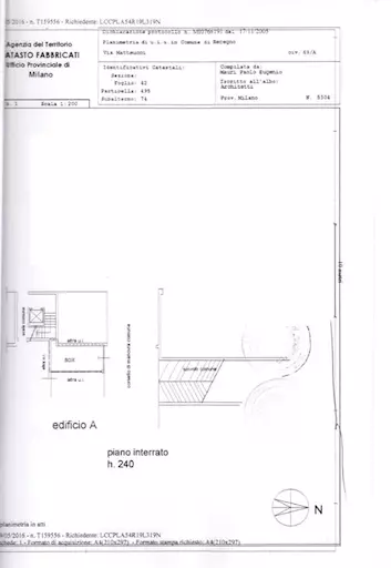 Affitto box a Seregno (loc. San Carlo)