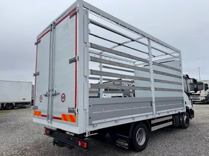 Iveco 80E22 Euro 6 con cassone centinatio 5.30 Centinato, cambio manuale - Foto 5