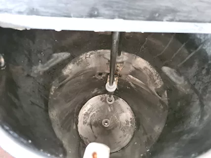 Cisterna inox per detersivi con agitatore usata, marca Wagner - Foto 2