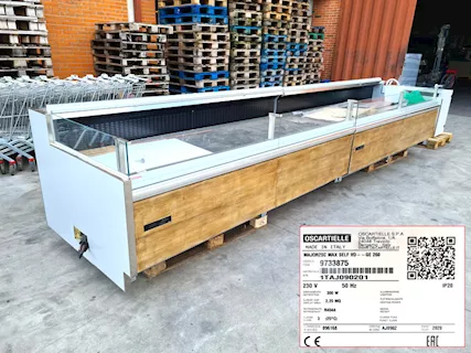Vetrina frigo self-service usata, marca Oscartielle, mod. MAJOR2 - Foto 2