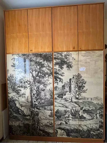 Regalo armadio in ciliegio quattro