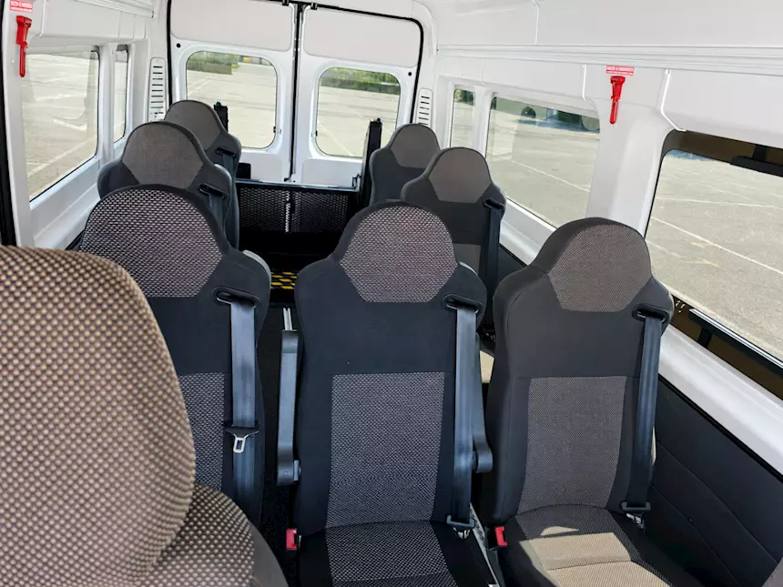 Foto 9Fiat Ducato Maxi Passo Extra 9 Posti Trasporto Disabili, con pedana