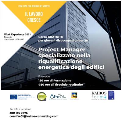 Project Manager specializzato nella riqualificazione energet