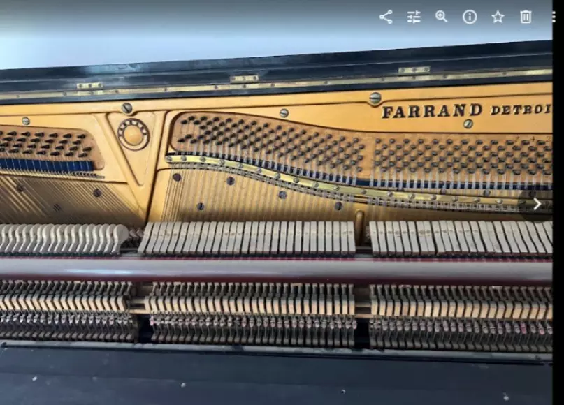 Foto 2Regalo pianoforte Farrand anni 1970 circa