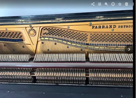 Regalo pianoforte Farrand anni 1970 circa - Anteprima 2