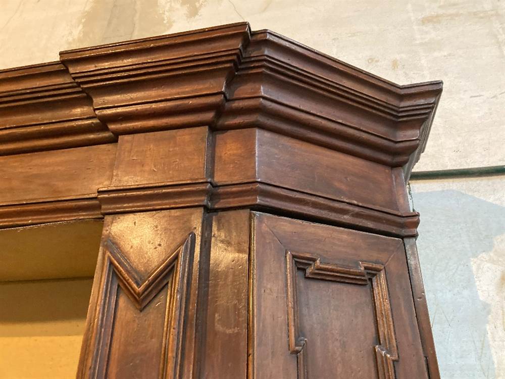 Doppio corpo in castagno ricostruito con materiale antico - Foto 5