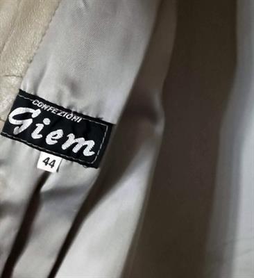 Giacca di Ecopelle Giem, colore beige - Foto 3