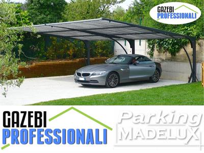 Carport tettoia auto box copertura gazebo pvc, marca MadeluX - Foto 5