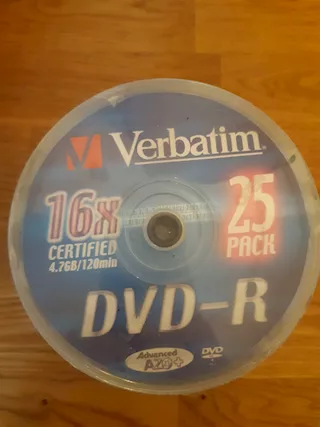 57 DVD-R Verbatim 16x