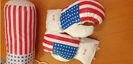 Guanti Uomo Box usati poco / In Cambio scarpe usate Co