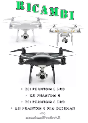 DJI PHANTOM RICAMBI