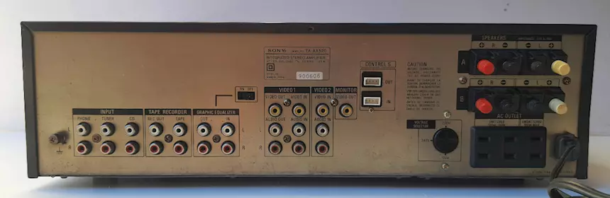Foto 5 Amplificatore Sony TA-AX520 (1), in buone condizioni