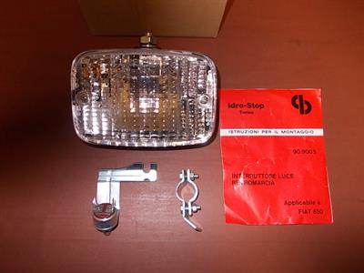 Fanalino e interrutore luce retromarcia Fiat 850