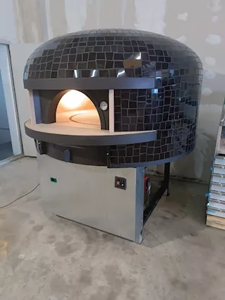 Forno Pizza Rotante a Gas con Bruciatore, modello Drago - Foto 2