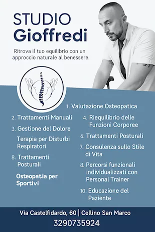 Massaggiatore/Osteopata