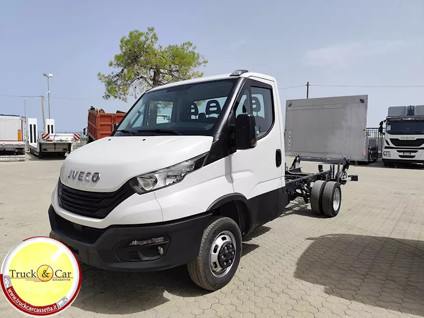 Foto 3Iveco Daily 35 C 14 - 2024 - Telaio con sponda Km 55473, colore esterno Bianco