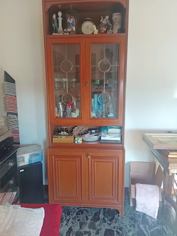 Mobili componibili in legno anni '70