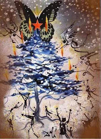 Natale nell'Arte - un regalo colorato e scintillante