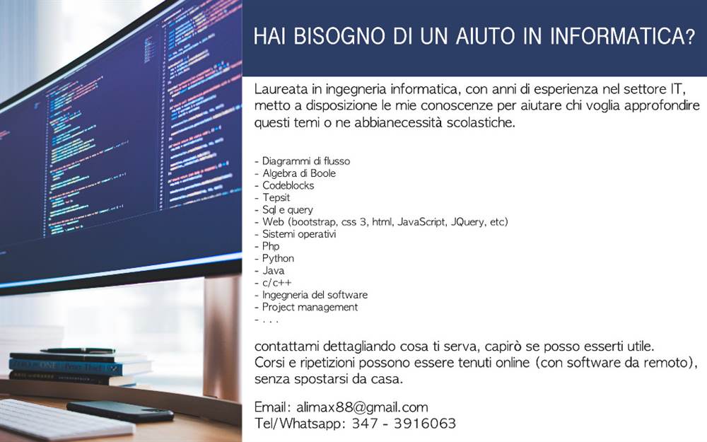 Ripetizio di informatica