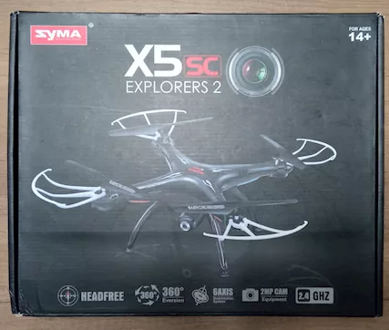 DRONE IN CONFEZIONE ORIGINALE