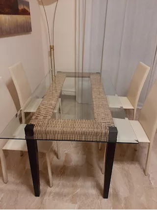 Tavolo in vetro, in buone condizioni - Foto 2