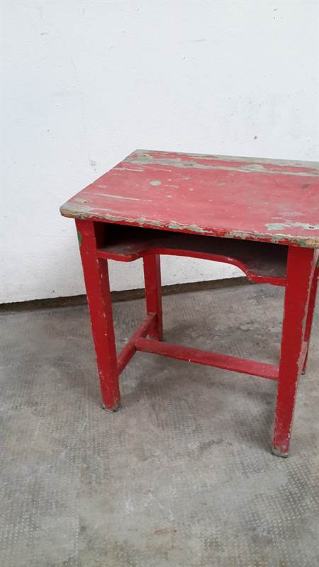 Banco da scuola fine 800 intatto con colore originale - Foto 6