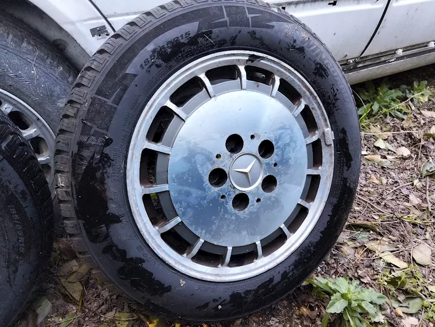 Cerchi in lega Mercedes-Benz, gomme seminuove
