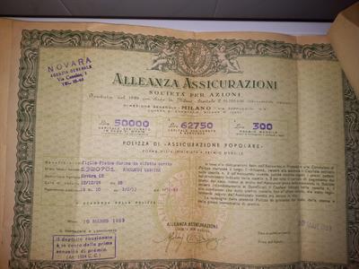 Vecchia polizza Alleanza assicurazioni conpleta - Foto 3