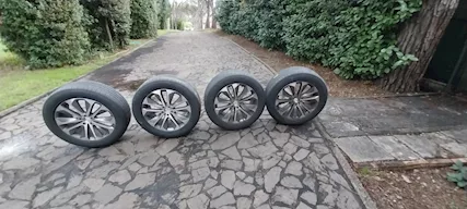 Set di n. 4 Cerchi Originali Mercedes con gomme usate