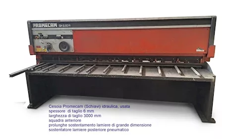 Cesoia Promecam Schiavi GH 630A