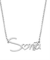 Collana con nome in oro 18kt