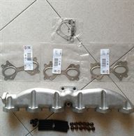 Collettore scarico BMW 525d 530d X3 X5 730d ghisa nuovo - Anteprima 1