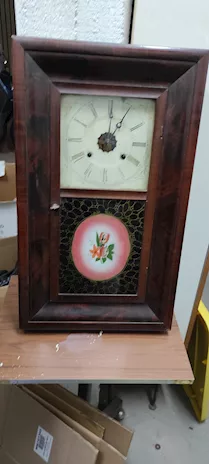 Orologio a pendolo antiquariato inglese