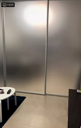 Sistema scorrevole di vetro