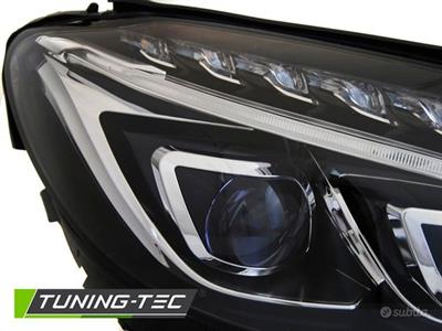 Coppia fari Mercedes W205 Full LED DRL Classe C - Foto 2