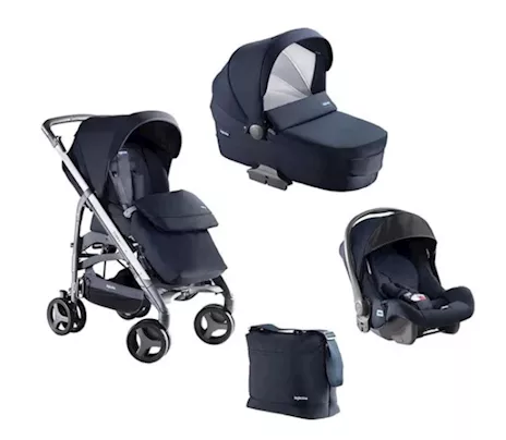 Passeggino trio Inglesina blu