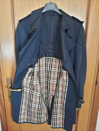 Cappotto trench da uomo