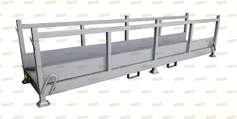 Scaffale porta barre sovrapponibile