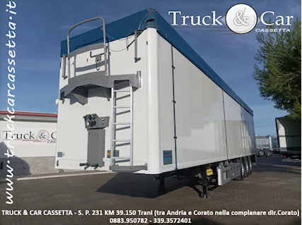 RIF.943 SEMIRIMORCHIO KNAPEN TRAILERS KT01-PIANO MOBILE-2017, colore esterno Bianco - Foto 3