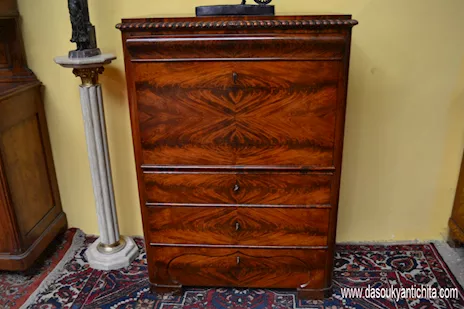 Antico secretaire stile Biedermeier