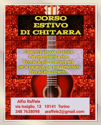 Corso Estivo di Chitarra