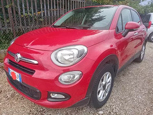 Fiat 500X rossa usata