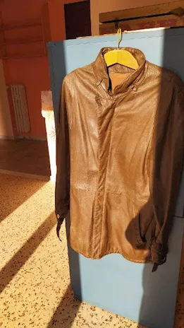 Vintage - giacca in pelle tg. 48 da uomo