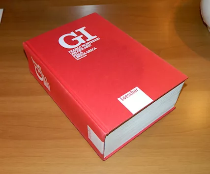 GI - Vocabolario della lingua greca II, Montanari