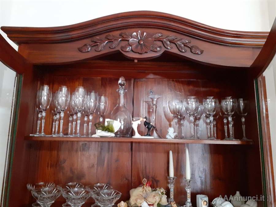 Vetrina in mogano - epoca 1900 - Foto 4