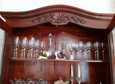 Foto 4 Vetrina in mogano - epoca 1900