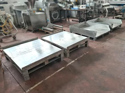 Pedane inox per muletto usate