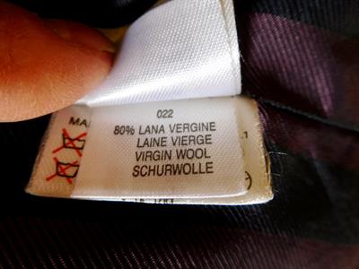 Giacca donna BLUES CLUB, made in Italy, taglia 44, colore rosso bordeau - Anteprima 5